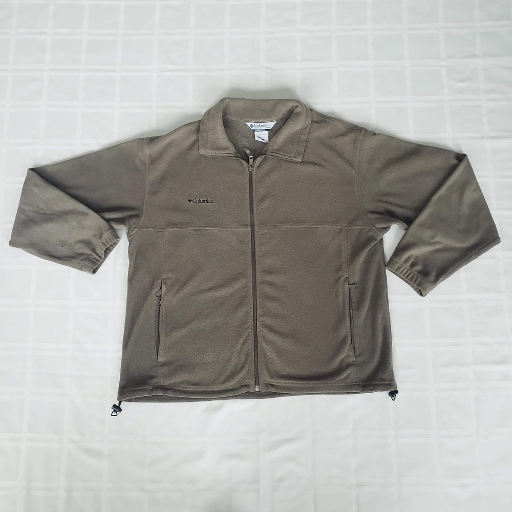 XL COLUMBIA Fleece in Light Gray